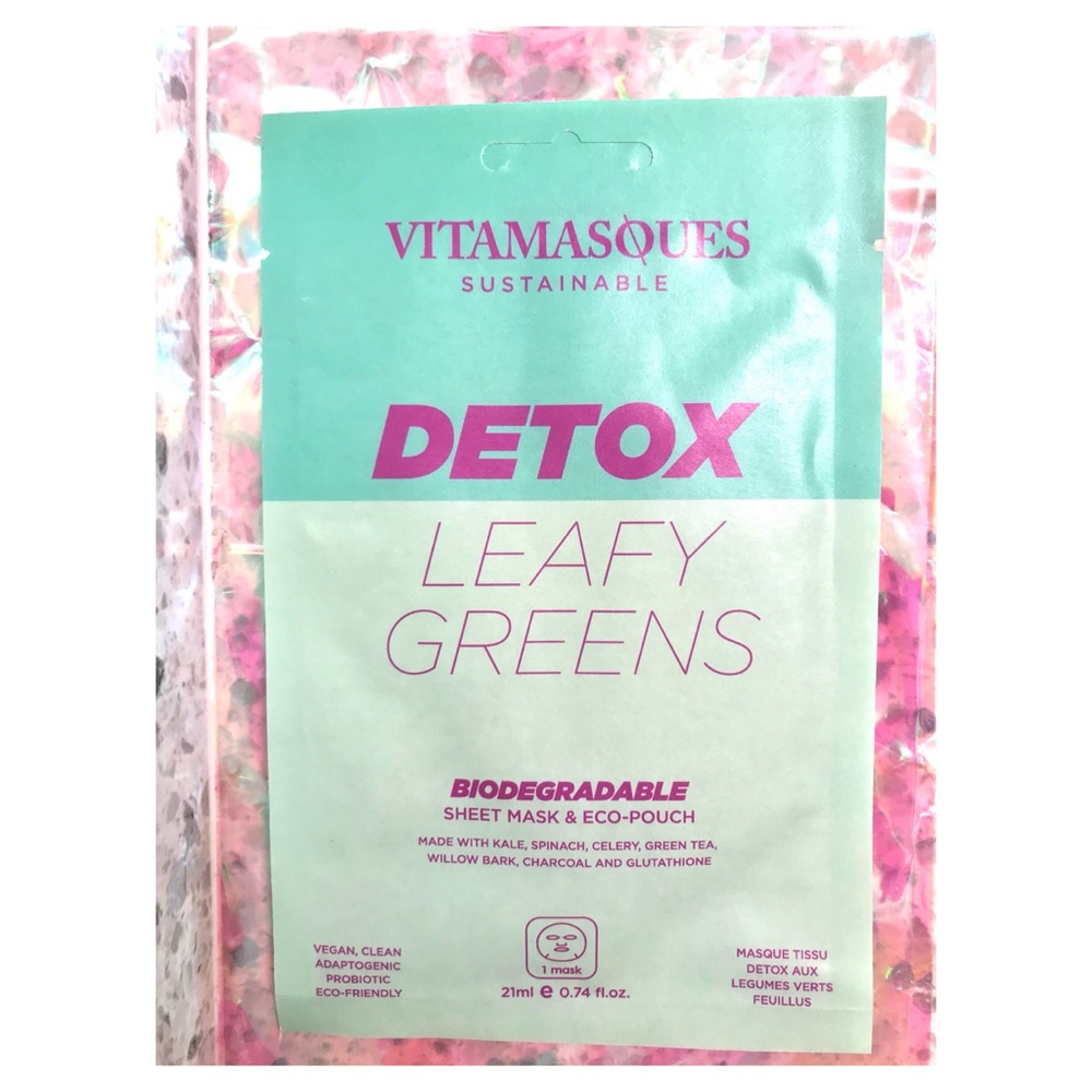 Vitamasques Detox  Sustainable Sheet Mask